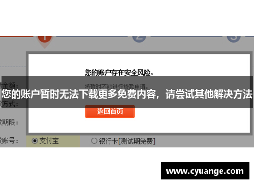 您的账户暂时无法下载更多免费内容,请尝试其他解决方法